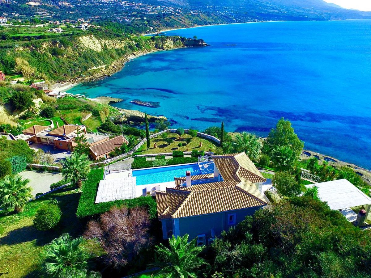 Villa Thalassa Kefaloniaprivatevillas Трапезаки Экстерьер фото
