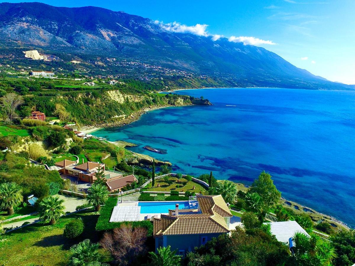 Villa Thalassa Kefaloniaprivatevillas Трапезаки Экстерьер фото
