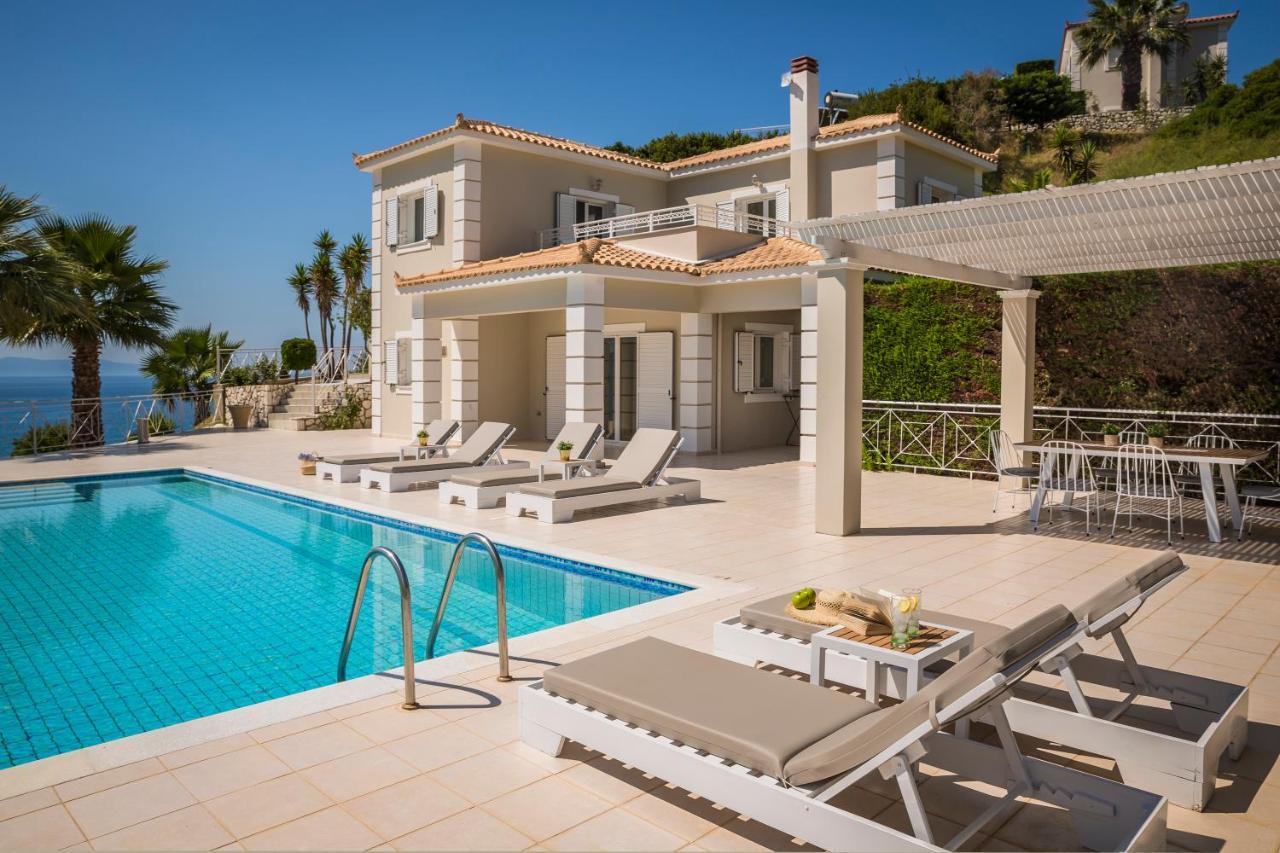 Villa Thalassa Kefaloniaprivatevillas Трапезаки Экстерьер фото