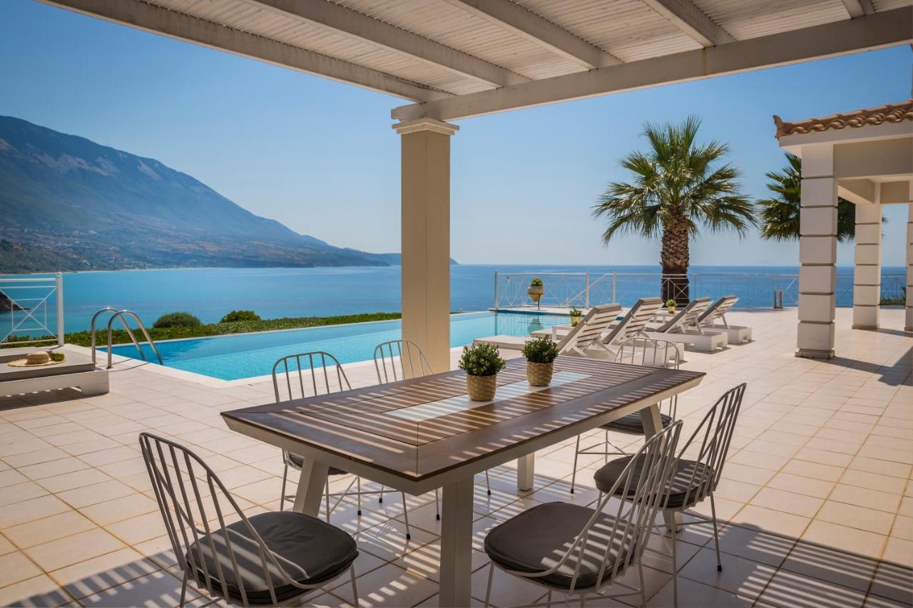 Villa Thalassa Kefaloniaprivatevillas Трапезаки Экстерьер фото